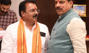 फिर बनाए गए बीजेपी के जिलाध्यक्ष प्रदीप उपाध्याय