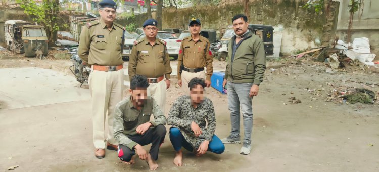 थाना माणक चौक पुलिस द्वारा मांडली चौराहे पर चाकूबाजी कर जानलेवा हमला करने वाले 02 आरोपियों को 24 घंटे में किया गिरफ्तार