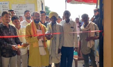 मनासा के तेलनी नाका में विधायक  ने किया तालाब निर्माण का भूमि पूजन, साथ ही हरथल में प्राथमिक कृषि साख सहकारी समिति का संचालन हुआ शुरू