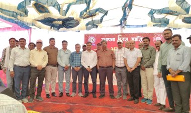 पश्चिम रेलवे के प्रमुख मुख्य इंजीनियर रंजन श्रीवास्तव का डीजल शेड रतलाम में हुआ आगमन, मजदूर संघ टीम ने मुलाकात कर गोधरा लॉबी की वर्किंग को रतलाम मण्डल मे तुरंत बंद करने का किया आग्रह