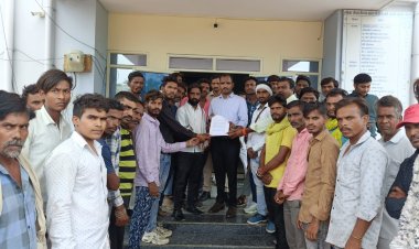 समाजसेवी इंजीनियर विलेश खराड़ी की हो रिहाई, जिला प्रशासन द्वारा षड्यंत्र के तहत स्थानीय प्रशासन, क्षेत्र के राजनेताओं के राजनीतिक इशारों पर NSA के तहत खराड़ी भील की कस्टडी 6 महीने से बढाकर 9 महीने की, खराड़ी की रिहाई के लिए दिया ज्ञापन