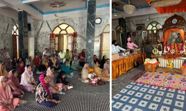 पंजाबी समाज ने धूम धाम से मनाया प्रकाश पर्व व स्थापना प्रकाश दिवस 