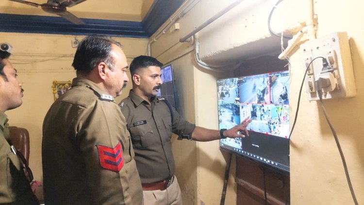 हाट की चौकी के संवेदनशील क्षेत्रों में पुलिस और जन सहयोग से लगे 8 सीसीटीवी कैमरे, असामाजिक तत्वों और अपराधिक किस्म के लोगों पर रहेगी पुलिस की पैनी नजर