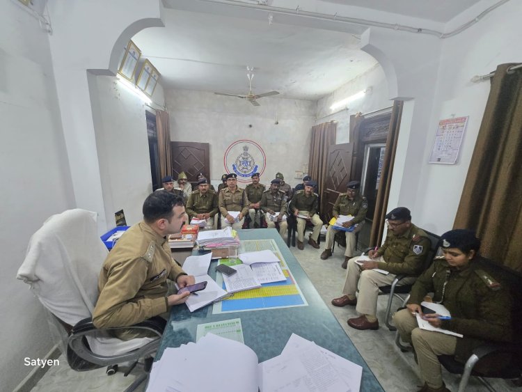 एसपी अमित कुमार अचानक धमक पड़े थाना औद्योगिक क्षेत्र, विवेचना में लापरवाही पर विवेचकों को कारण बताओ नोटिस जारी