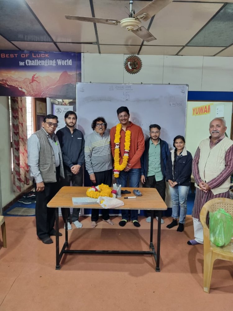 एक‌ लाख चयनित हुए यह सफलता नहीं , हजारों मिशन से जुड़े यह सफलता है - पारस सकलेचा