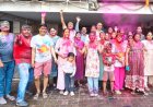 रंगों की बौछार और आपसी प्यार: गोयल इंटर सिटी के B4 ब्लॉक में उल्लास के साथ मना होली उत्सव