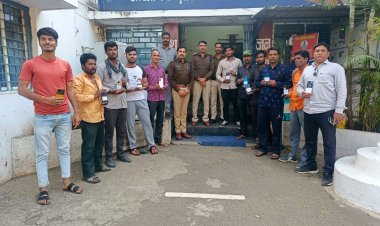 जावरा पुलिस की बड़ी कामयाबी: गुम हुए 11 मोबाइल बरामद, ₹2.5 लाख की मुस्कान लौटी चेहरों पर